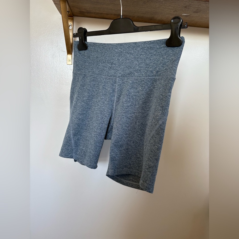 Manduka Heather Gray Women's Bike Shorts